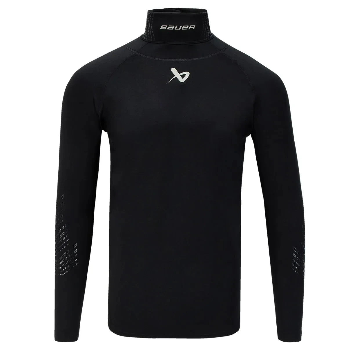 Bauer S22 LS NeckProtect Yth Shirt Apparel Bauer XS