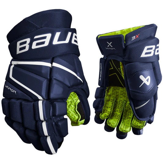 Bauer Vapor 3x Sr Glove Gloves Bauer Navy 14"