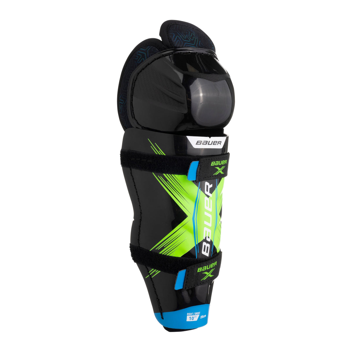 Bauer X S24 Yth Shin Pads Shin Guards Bauer 8"