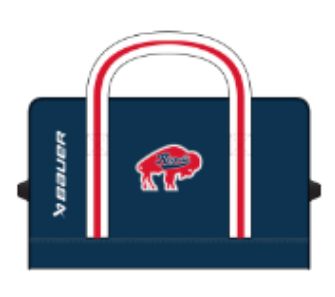 Buffalo Regals Bauer Custom Team Bag Bags Bauer M Buffalo Regals