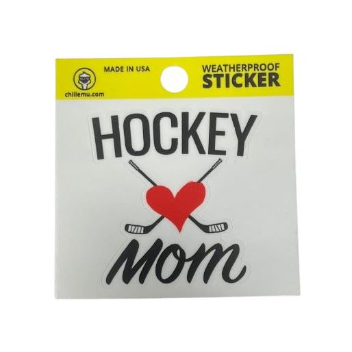 Chillemu Stickers Accessories Chillemu Hockey Mom