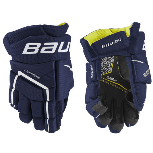 Bauer Supreme Ultrasonic Youth Glove '21 Gloves Bauer 8" Navy