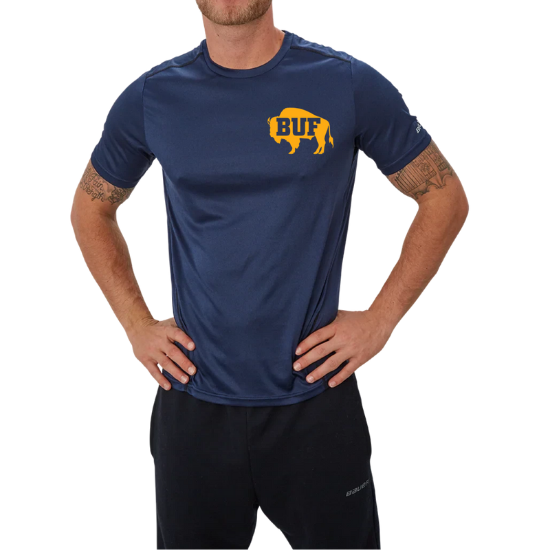 Buffalo Hockey Bauer Vapor Tee