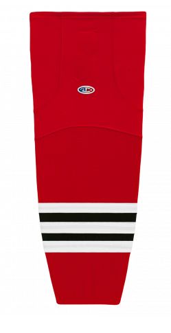 AK HS2100 Cut and Sew Poly Sock AK Youth Chicago Red 