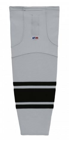 AK HS2100 Cut and Sew Poly Sock AK Youth Grey/Black 