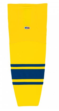 AK HS2100 Cut and Sew Poly Sock AK Youth Maize/Royal 