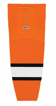AK HS2100 Cut and Sew Poly Sock AK Youth Orange/Black/White 