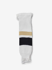 AK Knit Team Hockey Socks Apparel AK Yth Small (22") Pittsburgh White 
