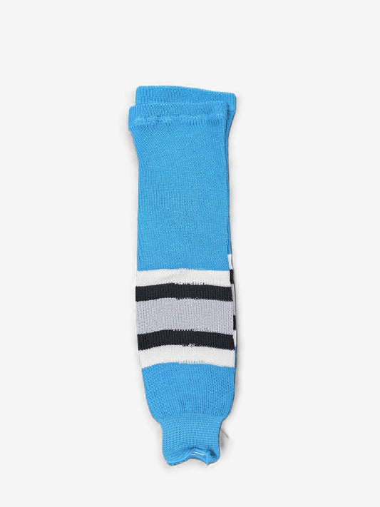 AK Knit Team Hockey Socks Apparel AK Yth Small (22") San Jose Teal 
