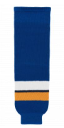 AK Knit Team Hockey Socks Apparel AK Yth Small (22") St. Louis Blues Royal 