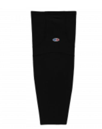 AK Poly Solid Hockey Socks Apparel AK Yth Small (22") Black 