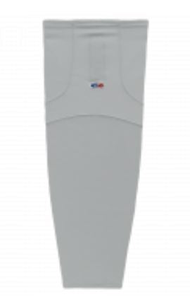 AK Poly Solid Hockey Socks Apparel AK Yth Small (22") Grey 