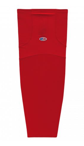 AK Poly Solid Hockey Socks Apparel AK Yth Small (22") Red 