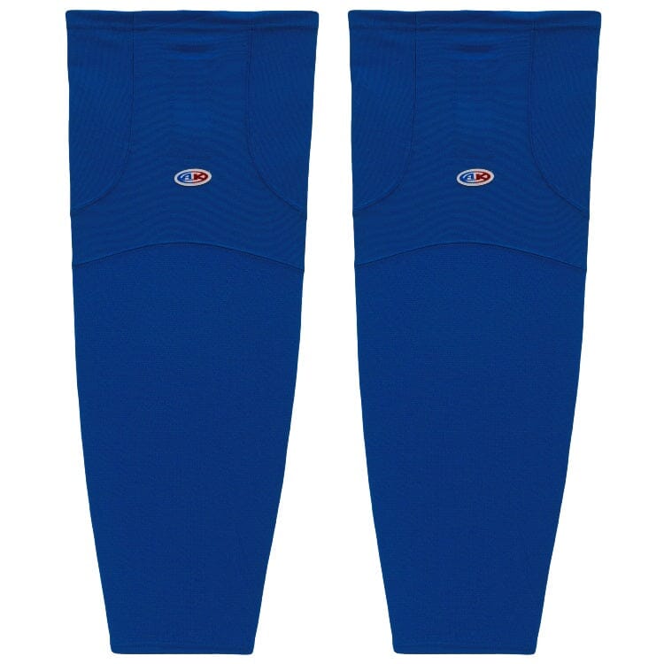 AK Poly Solid Hockey Socks Apparel AK Yth Small (22") Royal 