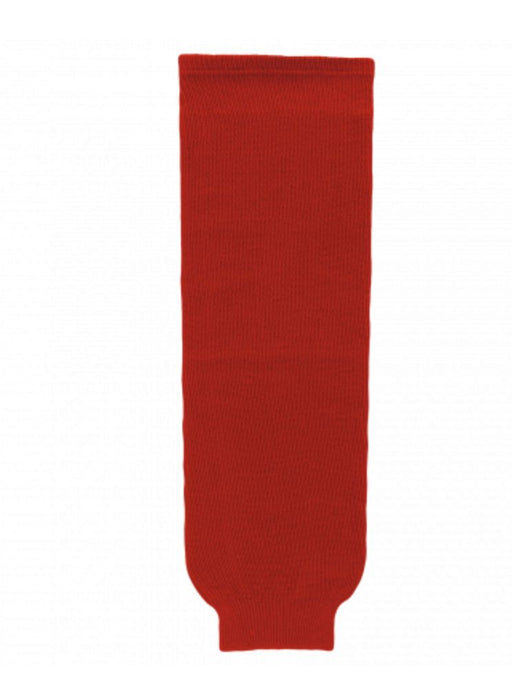AK Solid Hockey Socks Apparel AK Yth Small (22") Red 