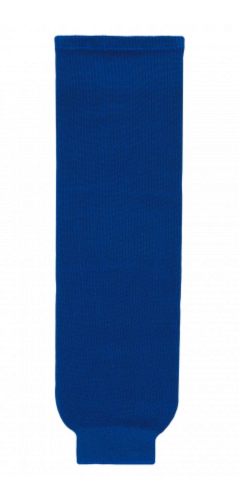 AK Solid Hockey Socks Apparel AK Yth Small (22") Royal 
