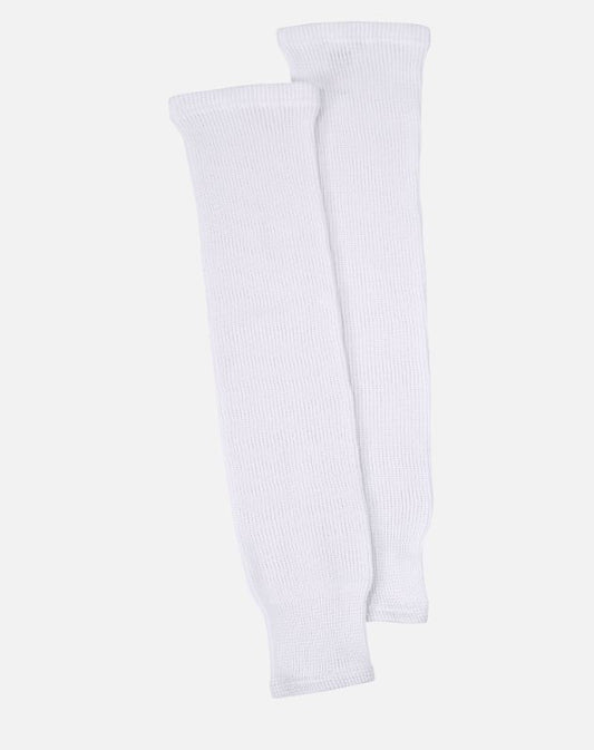 AK Solid Hockey Socks Apparel AK Yth Small (22") White 