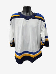 AK Two tone Practice Jersey Apparel AK Goalie Cut LG St. Louis Blues White