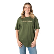 Bauer Everyday Senior Tee Apparel Bauer SM Mountain Green