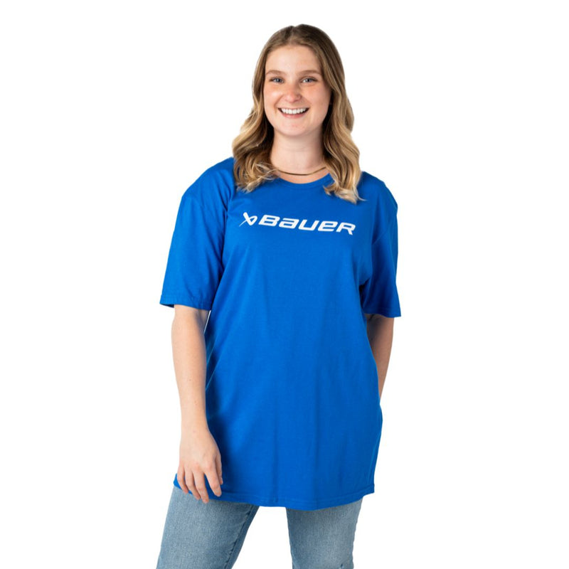 Bauer Everyday Senior Tee Apparel Bauer SM Royal