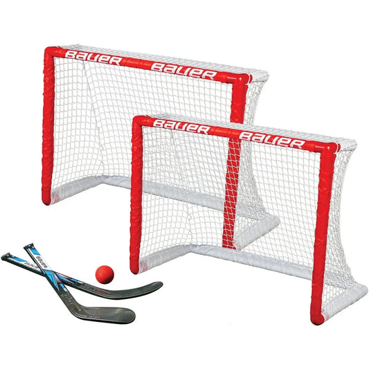 Bauer Knee Hockey Goal Set - Twin Pack Mini Sticks Bauer 