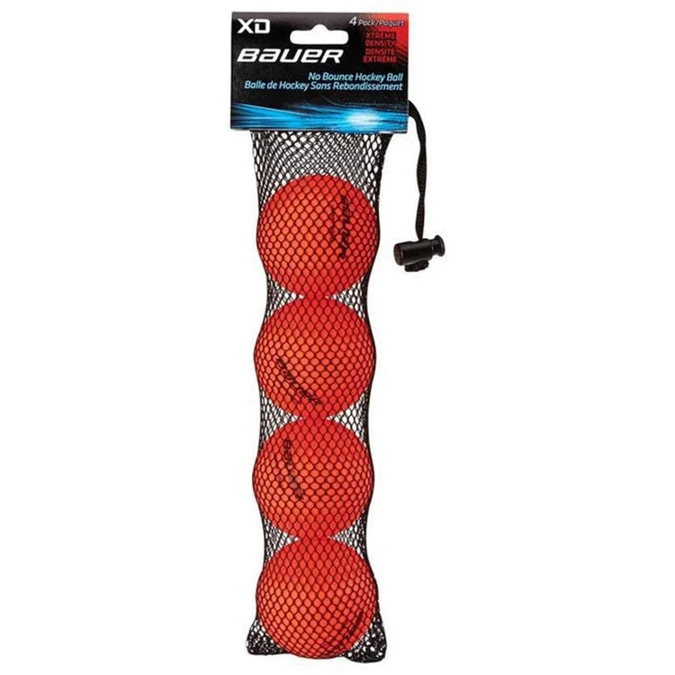 Bauer Orange Xtreme Density Ball- 4 Pack Accessories Bauer 
