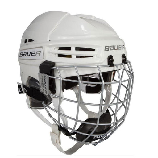 Bauer Re-Akt 100 Yth Helmet Combo Helmets Bauer White