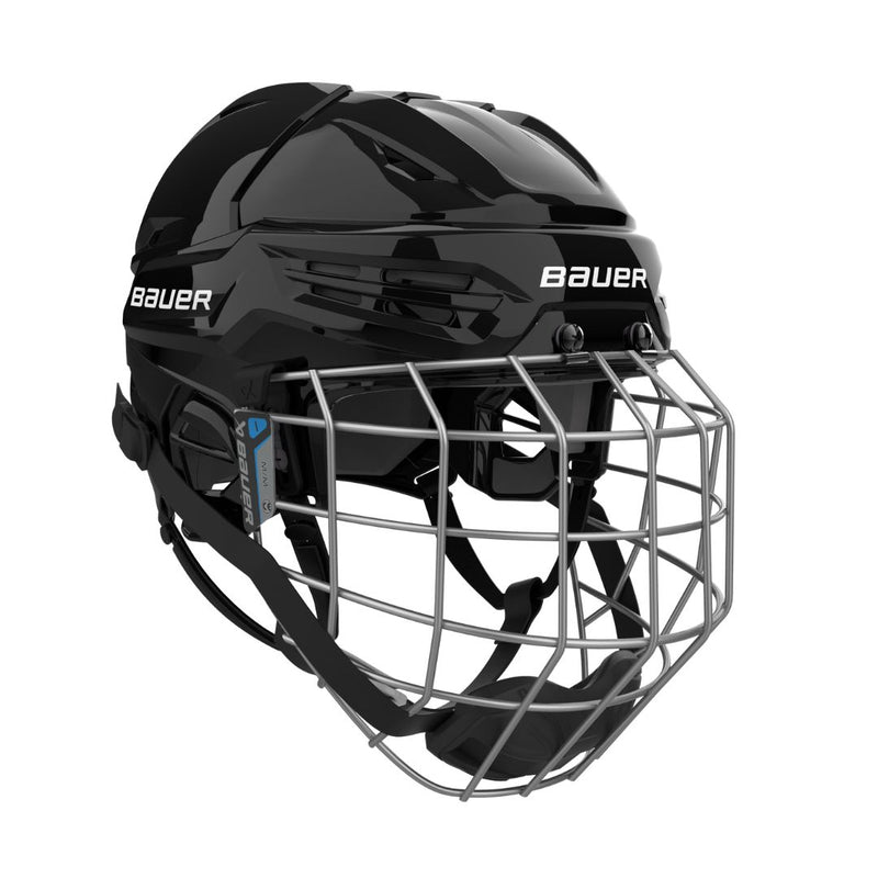 Bauer Re-Akt 55 Helmet Combo Helmets Bauer Black S
