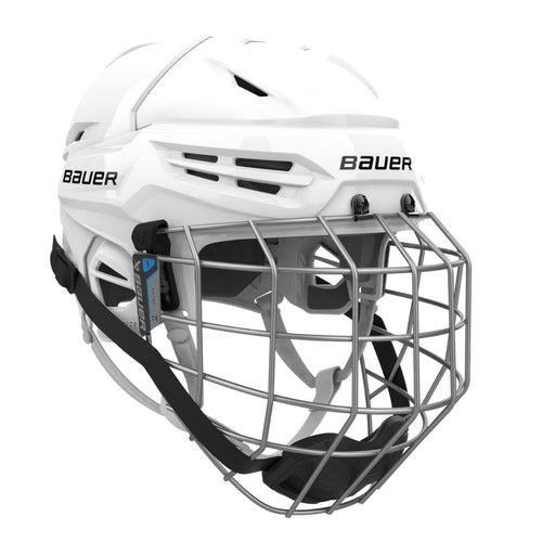Bauer Re-Akt 55 Helmet Combo Helmets Bauer White S