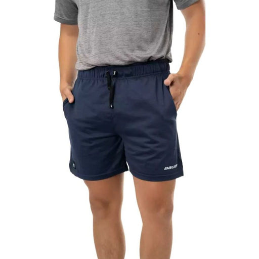 Bauer S24 Team Knit Shorts Apparel Bauer Youth Navy XS