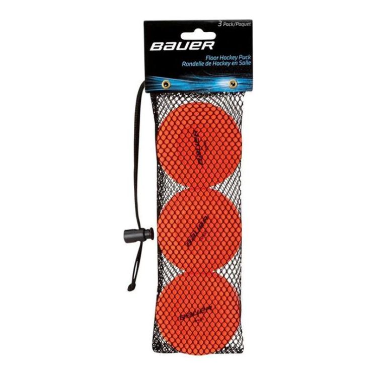Bauer Street Hockey Puck 3 pack Accessories Bauer