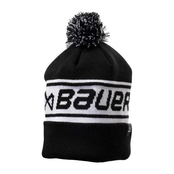 Bauer Team Ribbed Pom Apparel Bauer Black