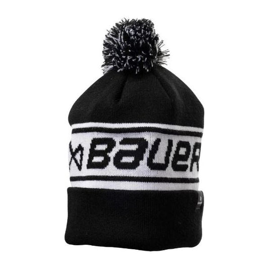 Bauer Team Ribbed Pom Apparel Bauer Black