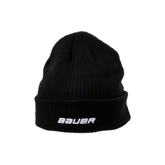 Bauer Team Ribbed Toque Apparel Bauer Black