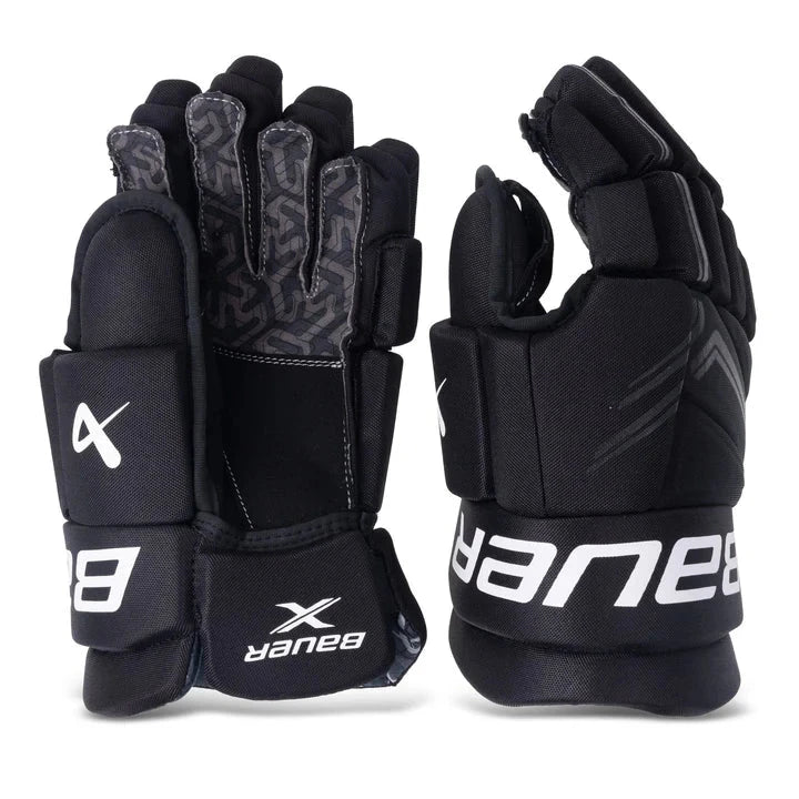 Bauer X Sr Glove Gloves Bauer Black 14" 