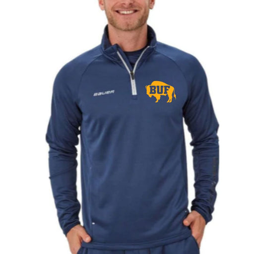 Buffalo hockey Bauer Vapor 1/4 Zip Apparel The HOCKEY CONNECTION Yth Navy M