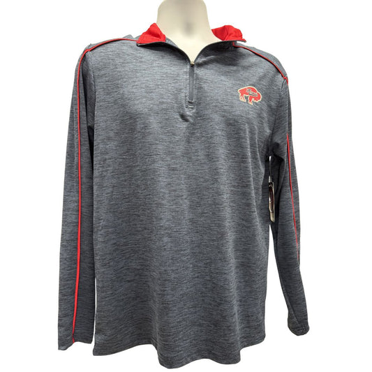 Buffalo Regals Mens Tournament 1/4 Zip Winds Apparel Colosseum 