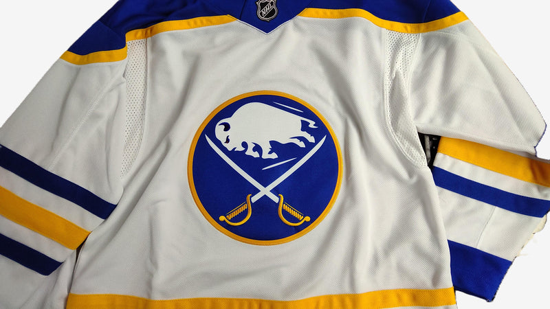 Buffalo Sabres Premier Jersey - Blank Apparel Outer Wear White Yth L/XL 