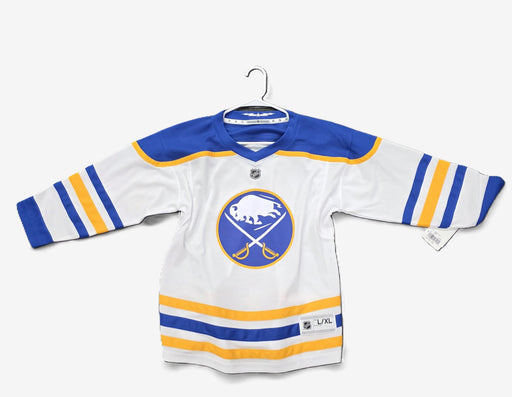Buffalo Sabres Replica Jersey - Blank Apparel Outer Wear White Yth S/M 