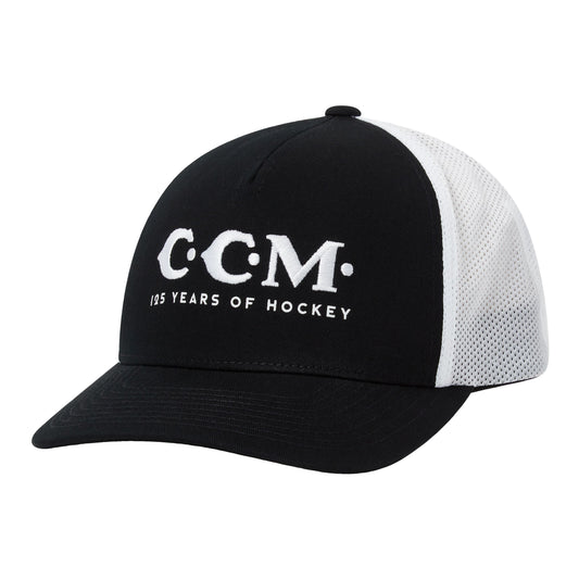 CCM 125th Year Meshback Cap Apparel CCM OSFA Black