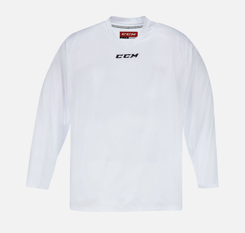 CCM 5000 Senior Practice Jersey Apparel CCM Senior S White