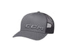 CCM Core Meshback Trucker Cap Apparel CCM Adult Charcoal 
