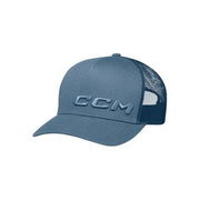 CCM Core Meshback Trucker Cap Apparel CCM Adult Vintage Blue