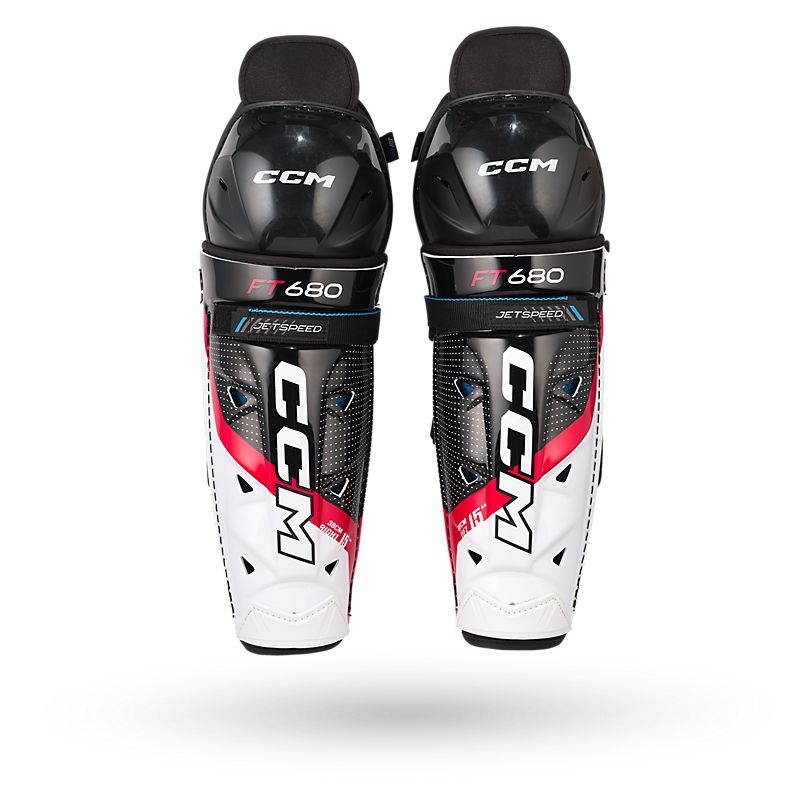 CCM Jetspeed FT680 Jr Shin Pads Shin Guards CCM 11" 