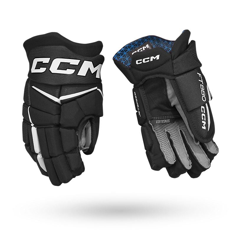 CCM Jetspeed FT880 Jr Gloves Gloves CCM Black/White 10" 