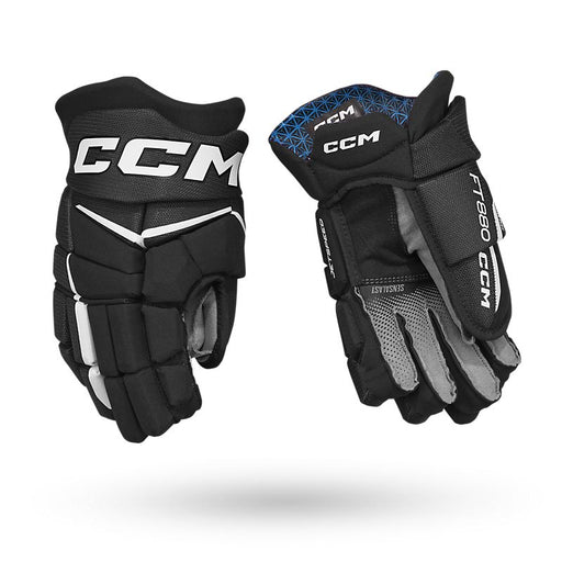 CCM Jetspeed FT880 Sr Gloves Gloves CCM Black/White 13" 