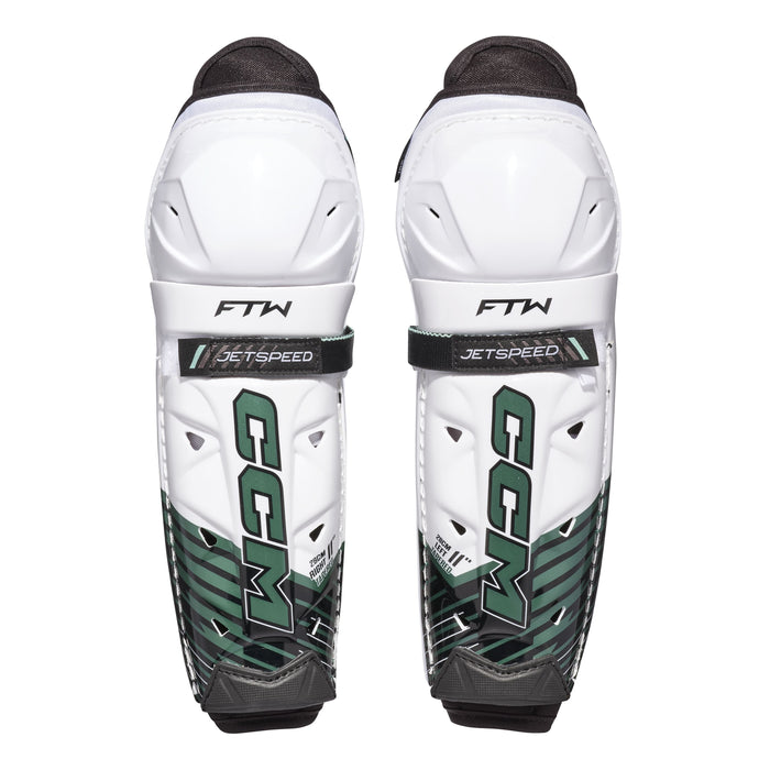 CCM Jetspeed FTW JR Women's Shin Pads Shin Guards CCM 10" 