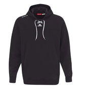 CCM Jr Lace Hoodie Apparel CCM Black Small 