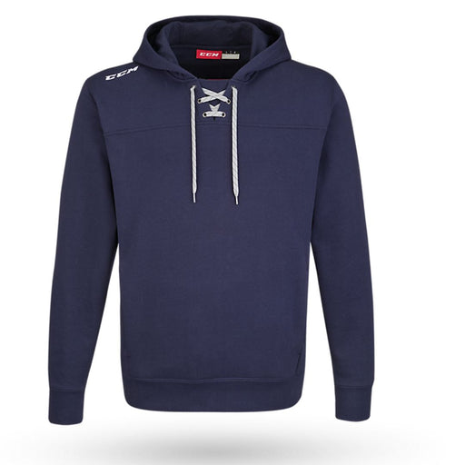 CCM Jr Lace Hoodie Apparel CCM True Navy Small 