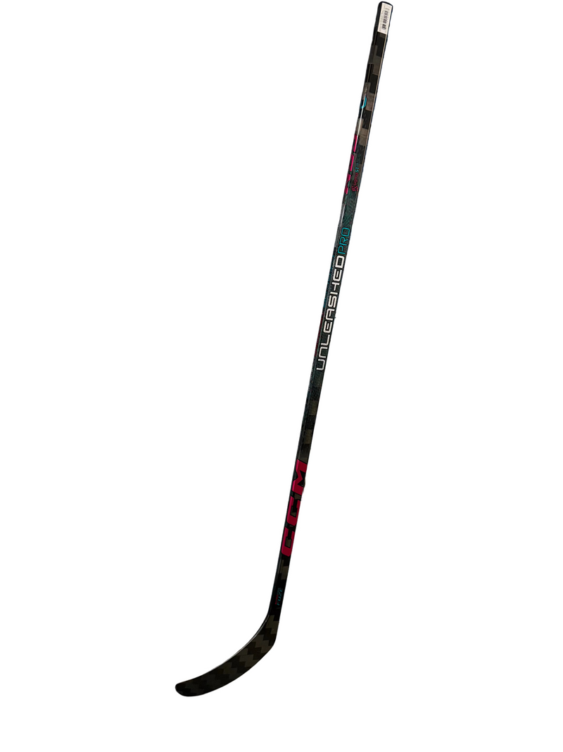 CCM Ribcor Trigger Unleashed Pro Senior Stick (Blue/Pink) One Piece Sticks CCM 